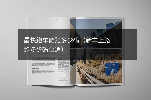 最快跑车能跑多少码（新车上路跑多少码合适）