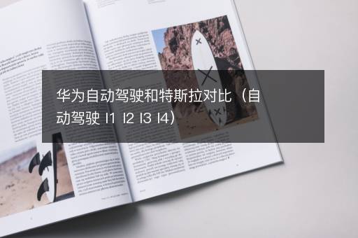 华为自动驾驶和特斯拉对比（自动驾驶 l1 l2 l3 l4）