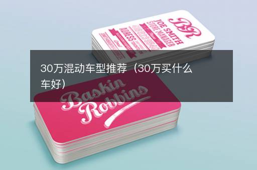30万混动车型推荐（30万买什么车好）
